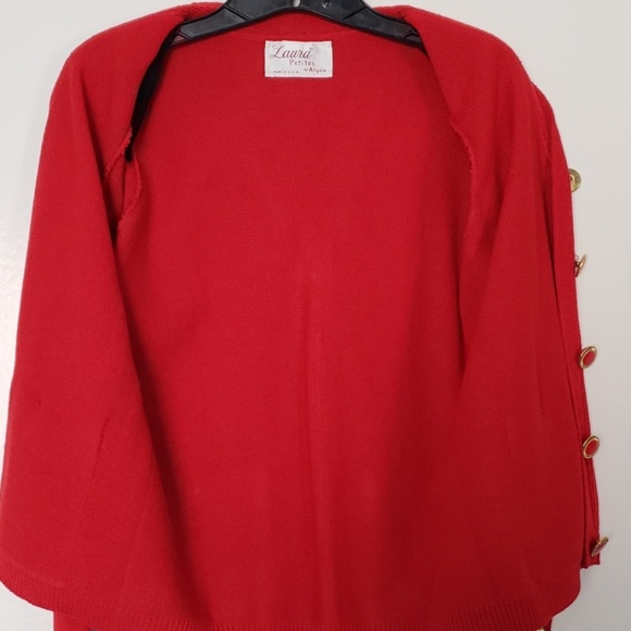 Laura Petites by Alyzia VintageKnitted Skirt suite - Picture 5 of 8